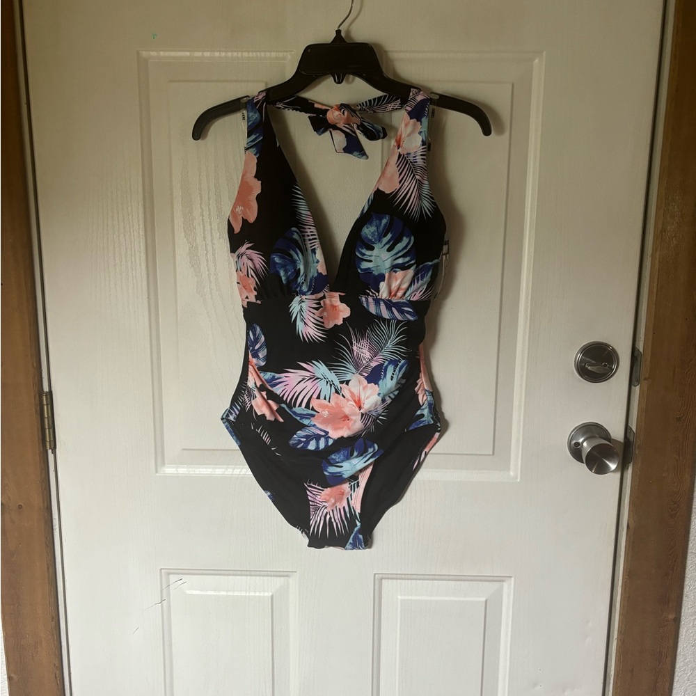 DKNY onepiece swimsuit. Size large